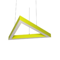 Cветодиодный дизайнерский светильник SVS H-Triangle (желтый)