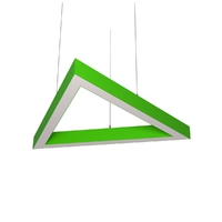 Cветодиодный дизайнерский светильник SVS H-Triangle (зеленый)