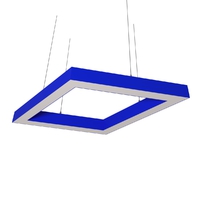Cветодиодный дизайнерский светильник SVS Rhomb 5070 (синий)