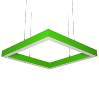 Cветодиодный дизайнерский светильник SVS Н-Box (зеленый)