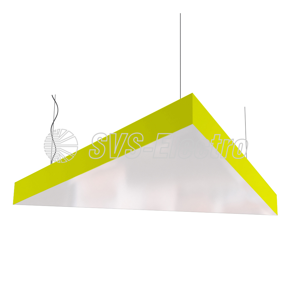Cветодиодный дизайнерский светильник SVS Triangle (желтый)