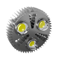 Светодиодный светильник SVS ПРОФИ v3.0-160 CREE (3 линзы)